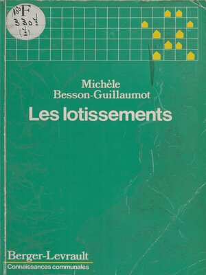 cover image of Les Lotissements